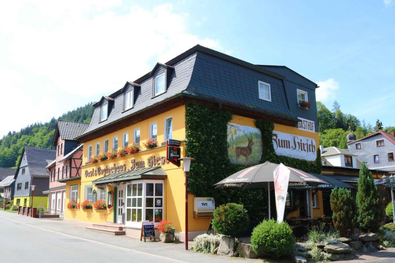 Landhotel Zum Hirsch Unterweissbach エクステリア 写真